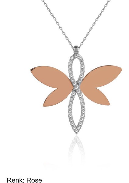 Sonsuzluk Yusufçuk Gümüş Kolye