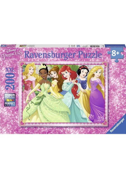 200 Parçalı XXL Puzzle Want Disney Princess -127450