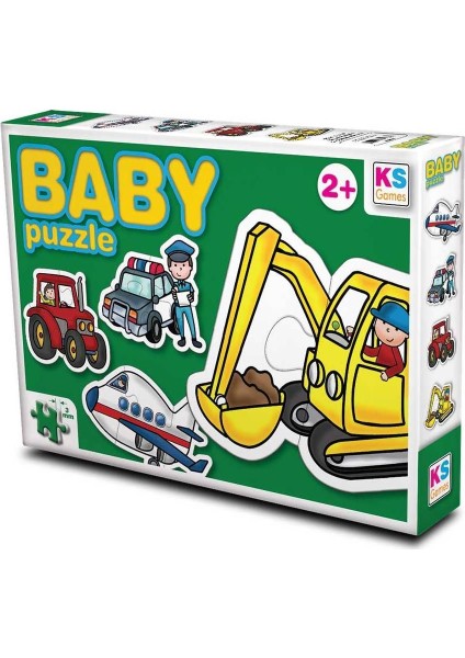 2+3+4+4 Parça Baby Puzzle Set