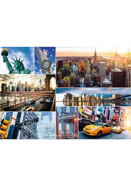 Trefl 4000 Parça New York Kolaj Puzzle