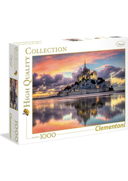 1000 Parça Puzzle Le Magnifique Mont Saint - Michel fiyatları