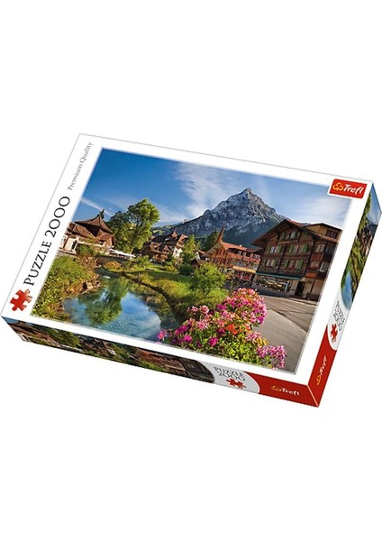 Yaz Aylarında Alpler Trefl 2000 Parça Puzzle