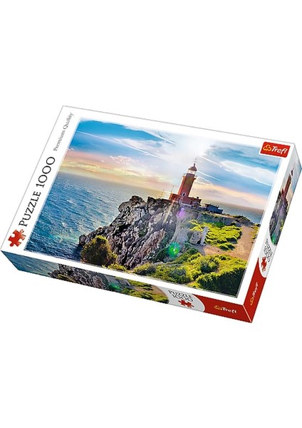 Yunanistan Melagavi Deniz Feneri Trefl 1000 Parça Puzzle