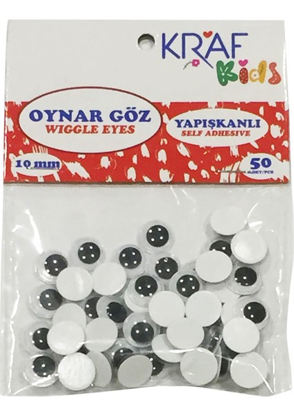 Kids Oynar Göz 10 Mm 50 Li Kk55