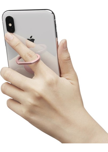 Style Ring POP Selfie Yüzüğü / Araç Tutacağı / Stand Rose Gold - 000SR21957