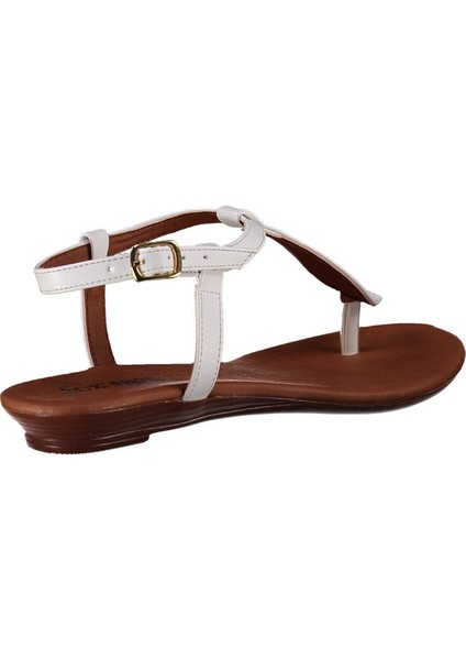 Beyaz Kadın Sandalet B548393509 modelleri