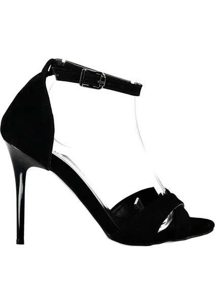 Siyah Kadın Topuklu Ayakkabı B922113702
