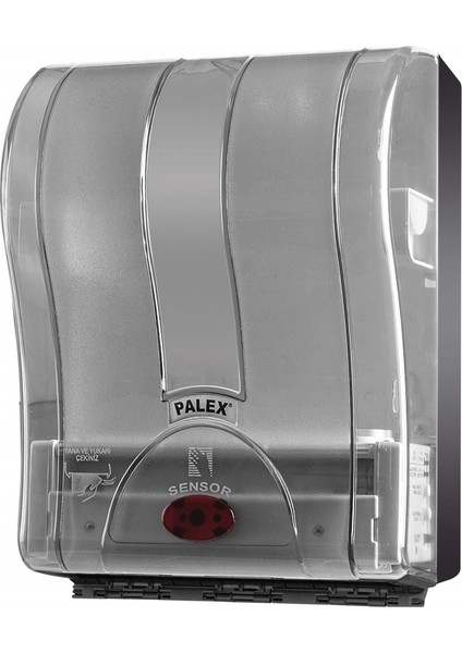 3491-2 Prestij Otomatik Havlu Dispenseri 21 CM Şeffaf Füme
