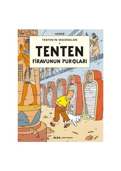 Tenten’in Maceraları Tenten Firavunun Puroları - Herge