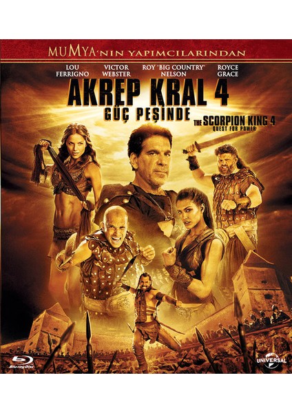 Akrep Kral 4 (The Scorpion King 4 Quest For Power) Blu-Ray