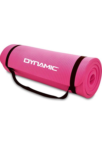 10 mm NBR Yoga ve Pilates Matı Fuşya