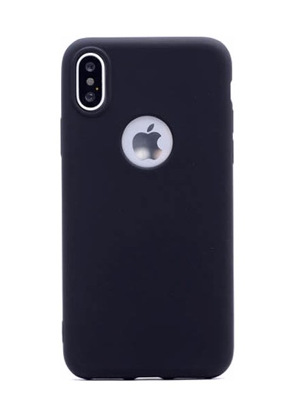 Apple iPhone X Premium Soft Silikon TPU Kılıf + Tempered Cam Koruma