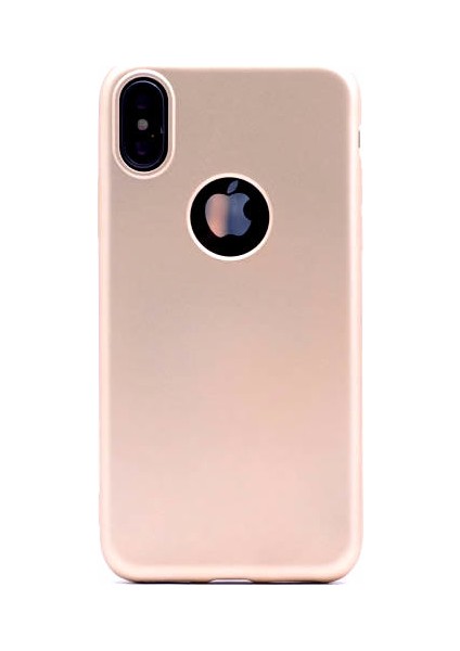 Apple iPhone X Premium Soft Silikon TPU Kılıf + Tempered Cam Koruma