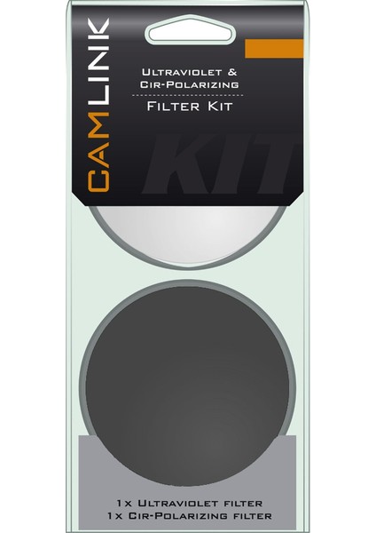 52mm UV CPL Polarize Filtre Kit