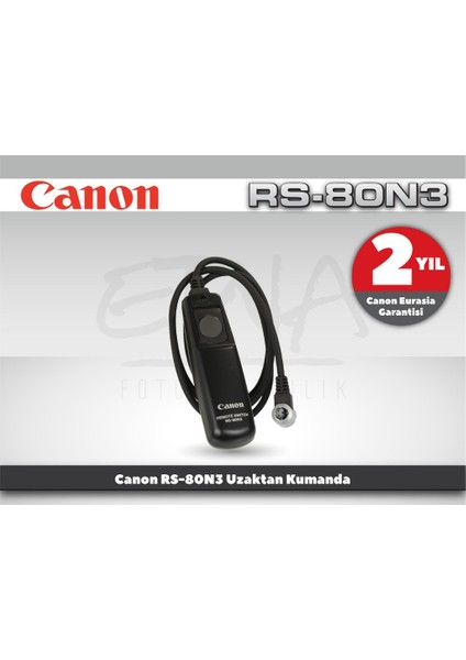 RS80N3 Uzaktan Kumanda (Canon Eurasia Garantili) modelleri