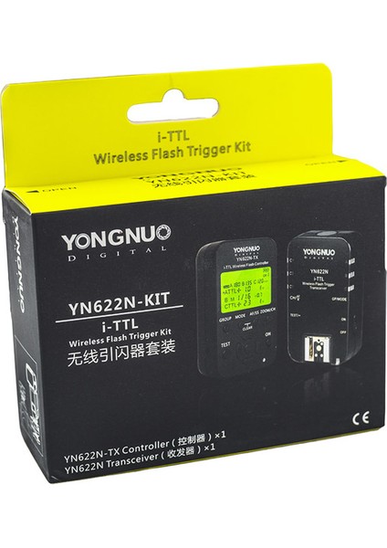 YN 622 Nikon Uyumlu Hss Ttl Flaş Tetikleyici Kit