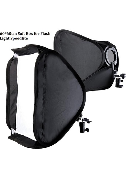 Tepe Flaşı Softbox 60cm Katlanabilir