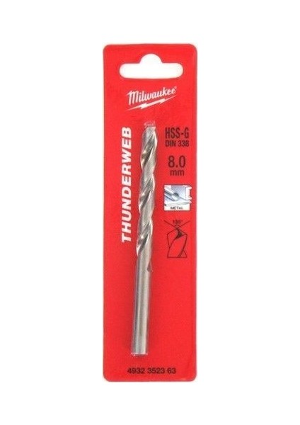 Thunderweb DIN338 Matkap Ucu 8.5x117mm