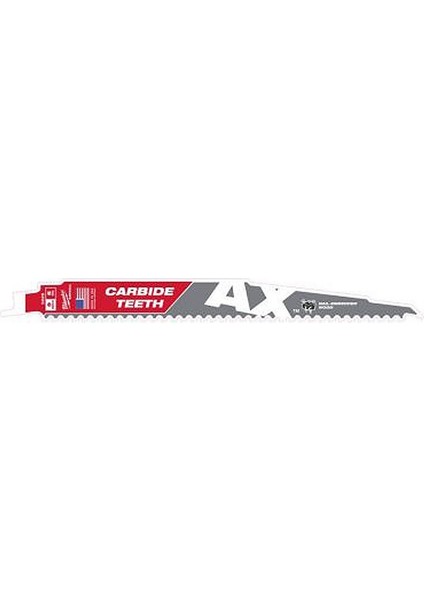 AX Karbür Çivili Ahşap Kılıç Testere Bıçağı 230mm