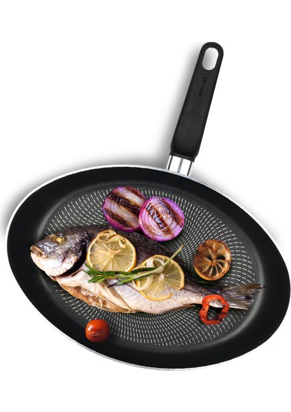 İdeal 36 cm Oval Balık Tavası - 2100102636