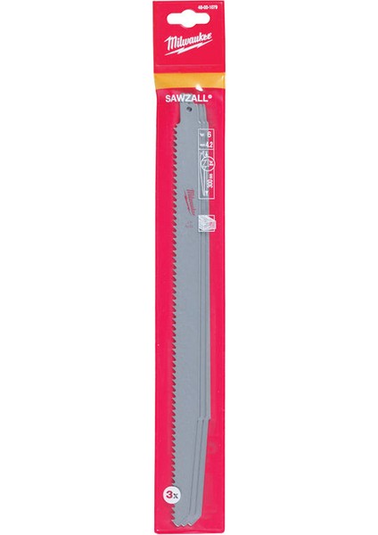 SAWZALL® Kılıç Testere Bıçağı 3'lü Paket 300mm