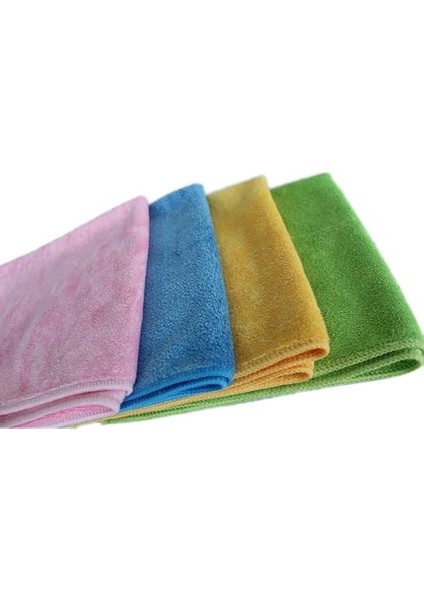 M-2308 Mikrofiber Temizlik, Kurulama ve Cam Bezi 40 x 40 cm - 4 Adet