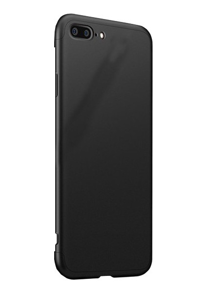 Apple iPhone 6 360 Derece 3 Parçalı Ays Kılıf Siyah