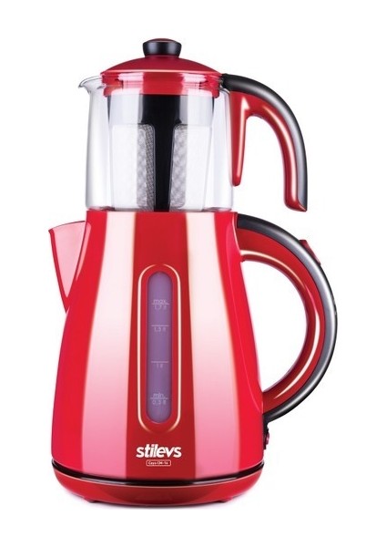 Çays Cm-16 Çay Makinesi Kırmızı&Siyah