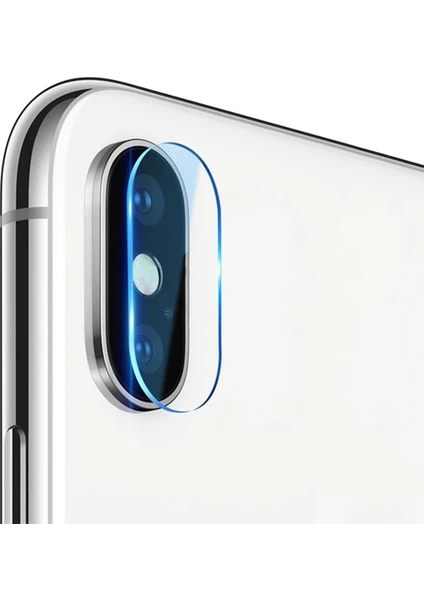 Apple iPhone X Arka Kamera Koruyucu Cam