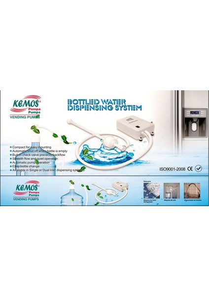 Flojet Buzdolabı Su Pompası Bottled Water Dispensing System