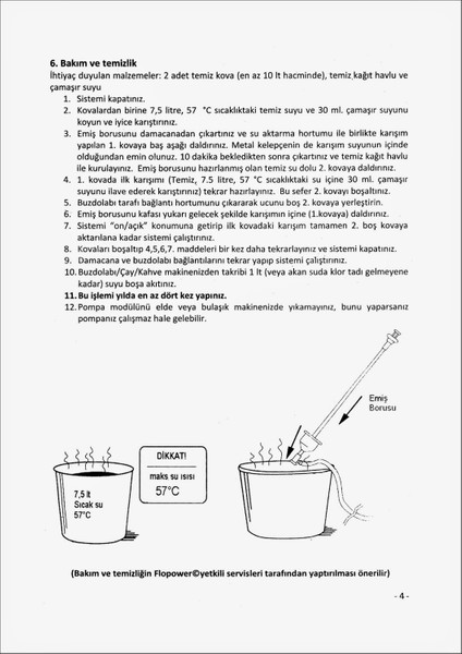 Flojet Buzdolabı Su Pompası Bottled Water Dispensing System