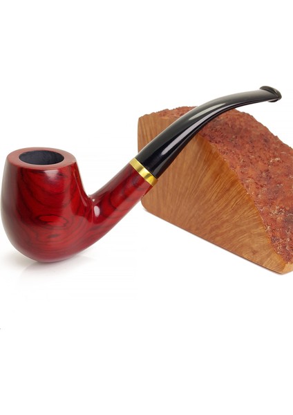 Pipo Başlangıç Seti - Sandalwood Ahşap Pipo Ps95