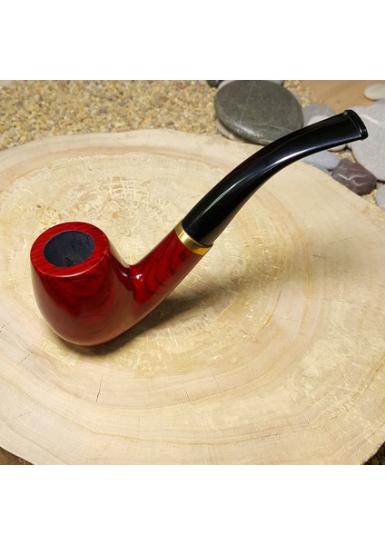 Pipo Başlangıç Seti - Sandalwood Ahşap Pipo Ps95