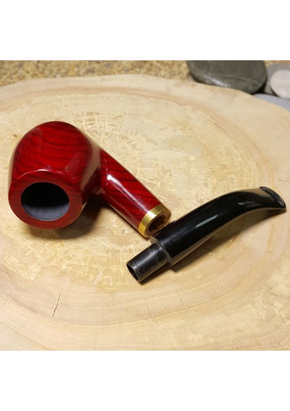 Pipo Başlangıç Seti - Sandalwood Ahşap Pipo Ps95