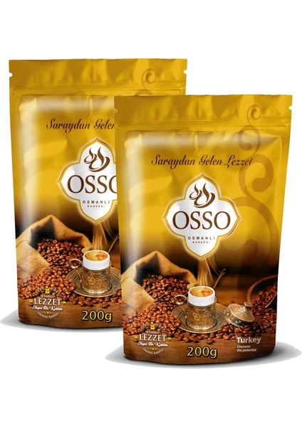 Osso Osmanlı Kahvesi 200 Gr x 2 Adet