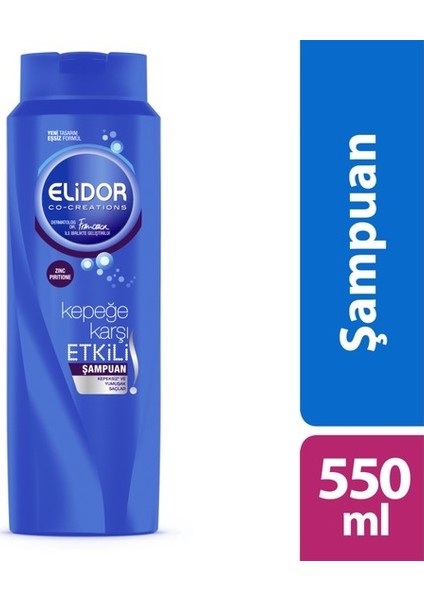 Kepeğe Karşı Çözüm Şampuanı 550 Ml