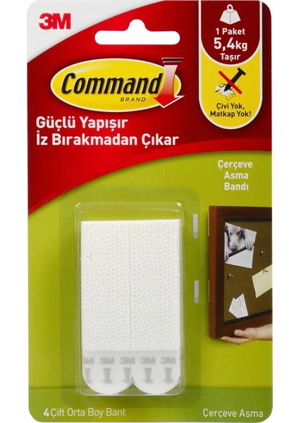 Command 17201-4Pk Orta Boy Cırt Cırt Bant