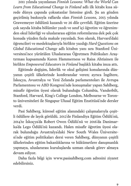 Eğitimde Finlandiya Modeli - Pasi Sahlberg