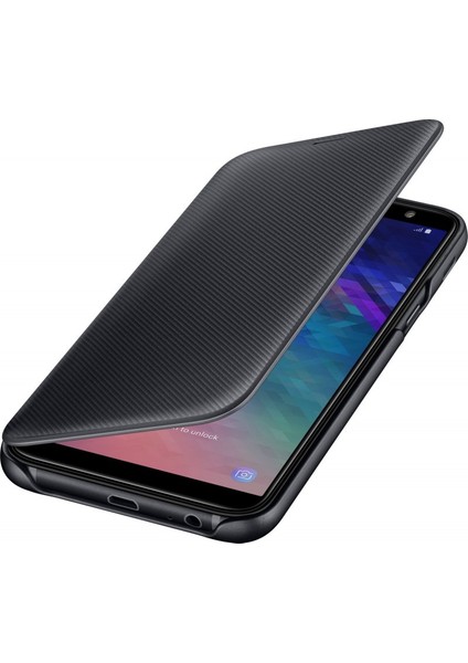 Galaxy A6 Kapaklı Kılıf – Siyah - EF-WA600CBEGWW fiyatları
