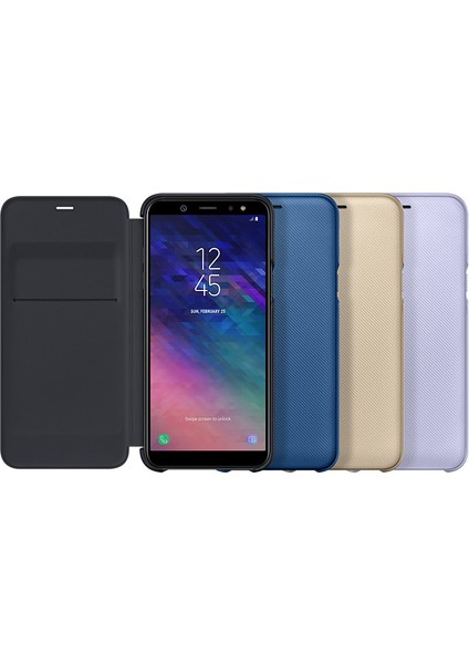 Galaxy A6 Kapaklı Kılıf – Siyah - EF-WA600CBEGWW fırsatları