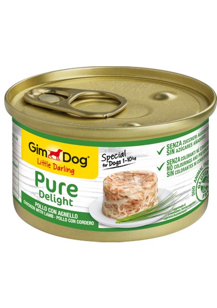 Gımdog Köpek Tavuklu Kuzulu Köpek Konserve 85 gr