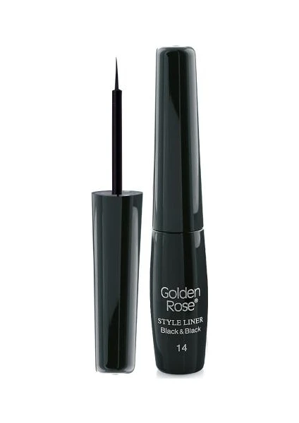 Golden Rose Style Liner Metallic Eyeliner - 14