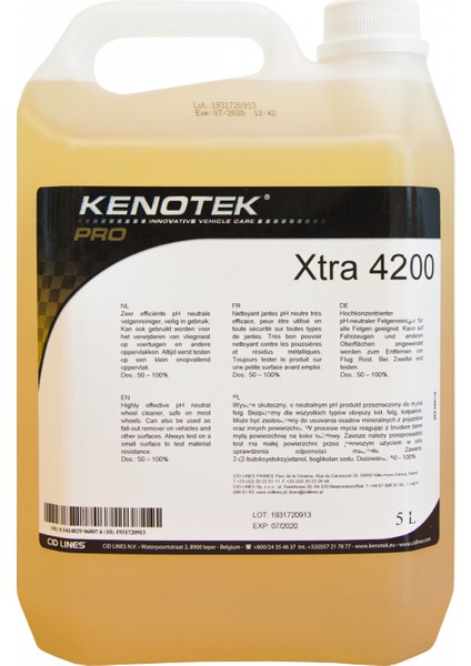 Xtra4200 Demir Tozu Sökme Solüsyonu 5 Lt