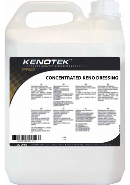 Keno Dressing Su Bazlı Mat Plastik Aksam Yenileyici