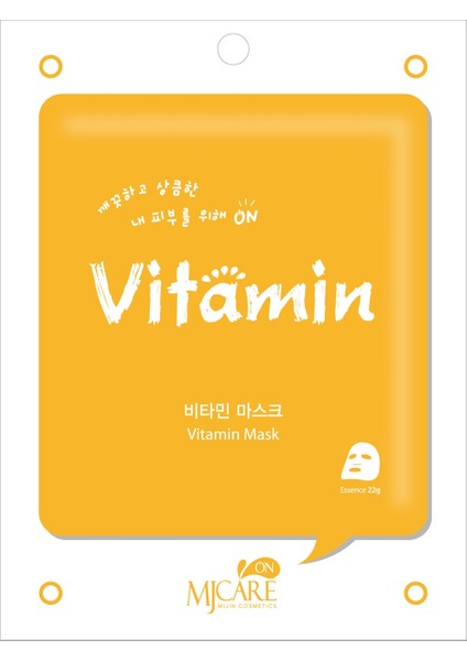 MJ Care On Vitamin Mask -Vitamin Maskesi