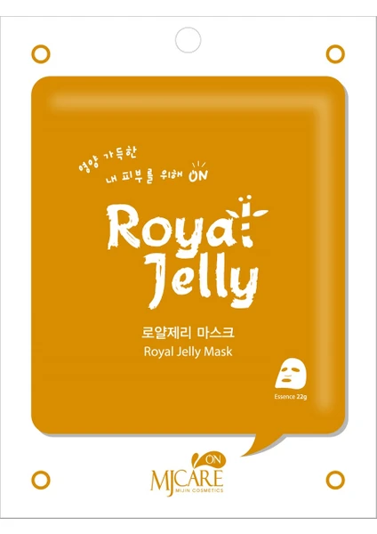 MJ Care On Royal Jelly Mask -Arı Sütü İçeren Maske