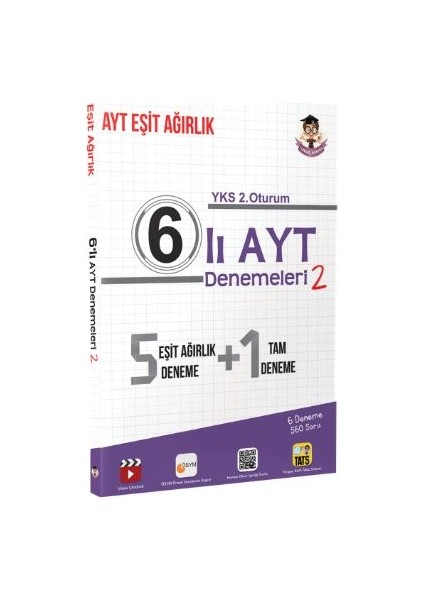 12. Sınıf 6’lı AYT Denemeleri 2 - Eşit Ağırlık