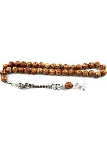 Kişiye Özel Jasper Taşı 8 Mm Tesbih Küre Kesim Tesbih modelleri