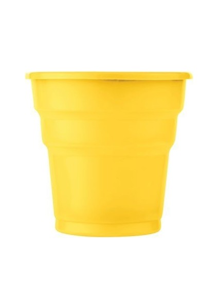 Plastik Sarı Bardak