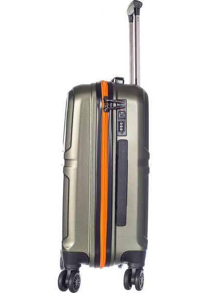 Polycarbonate Kabin Boy Valiz Lmvlz7515-S Yeşil